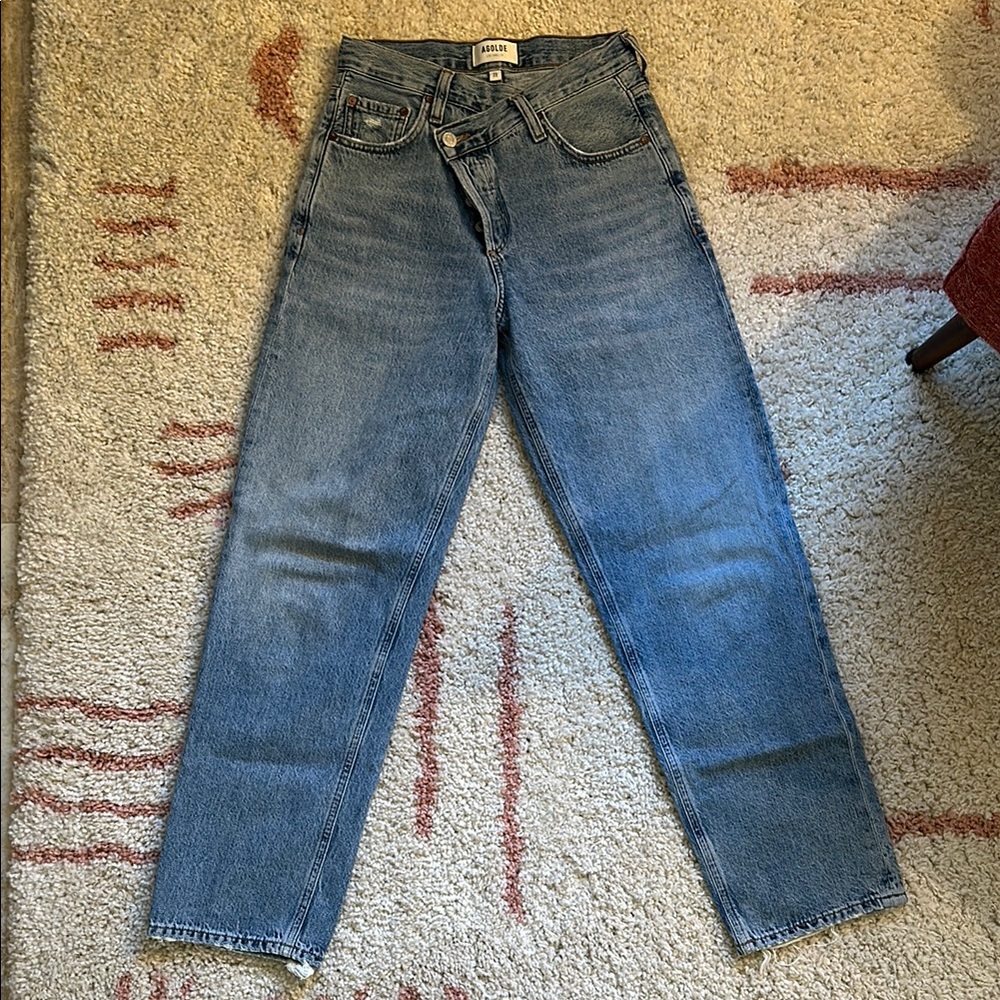 Agolde Criss-Cross Jean.